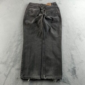 Vintage 90s Levis 34x30 (Fits 30x29) Black Faded Grunge Punk Skater Canada
